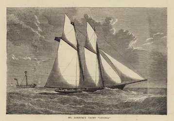 Herr Ashburys Yacht Livonia